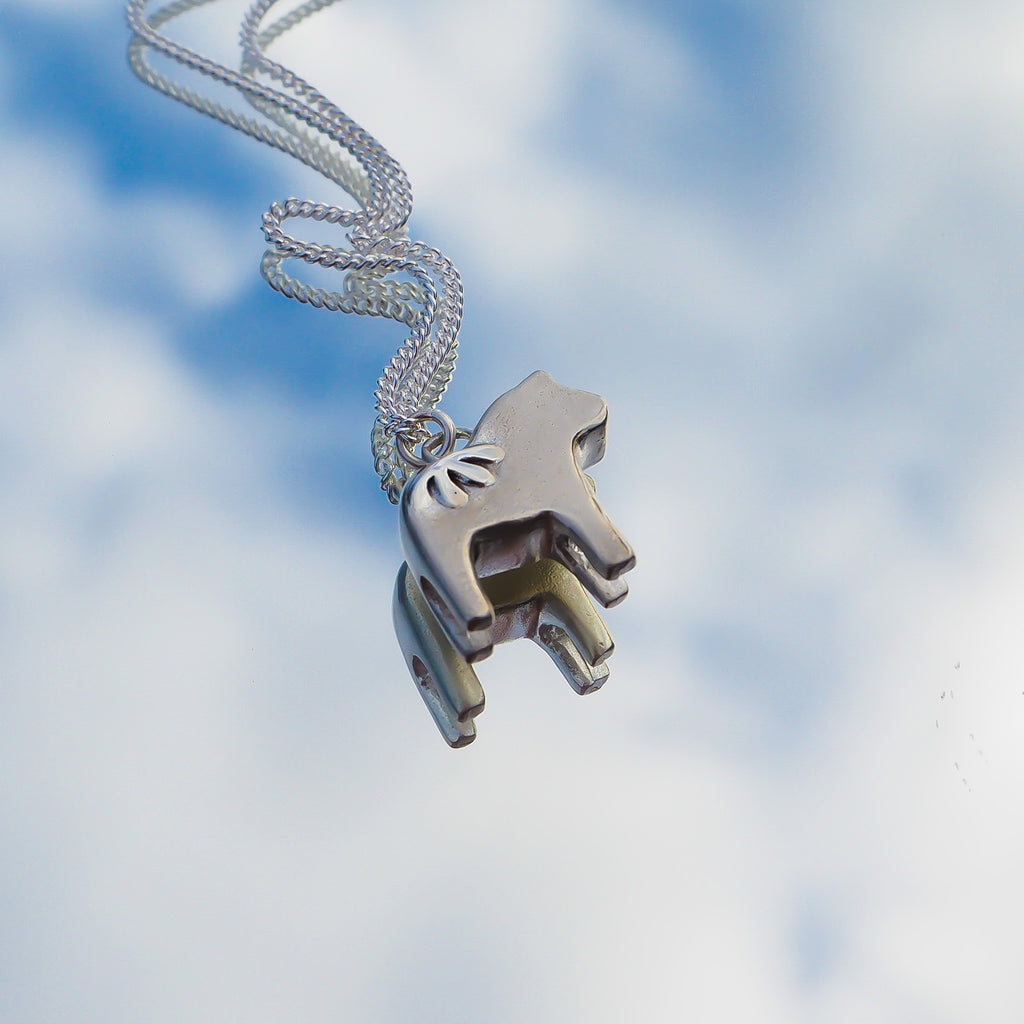 Dala Horse Necklace