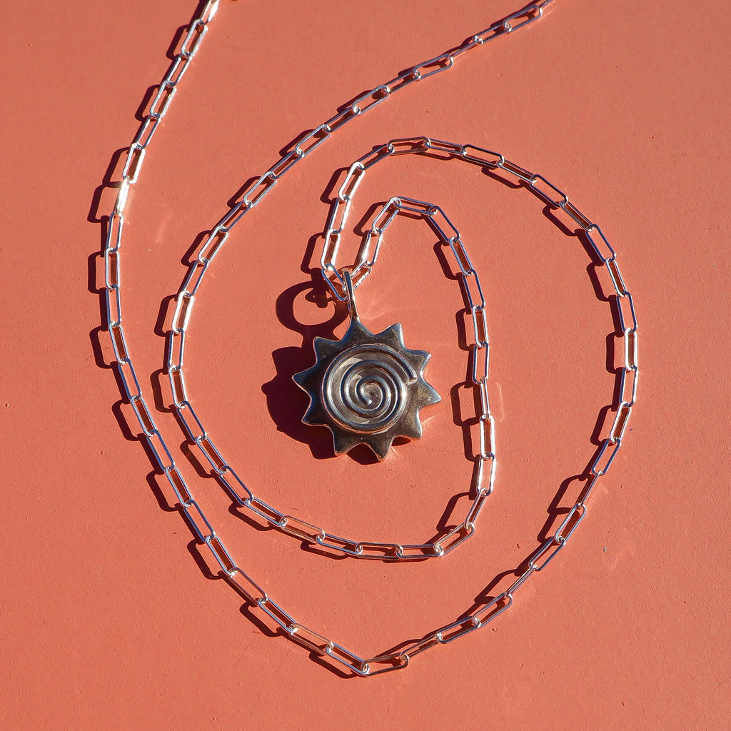 Small Swirl Necklace