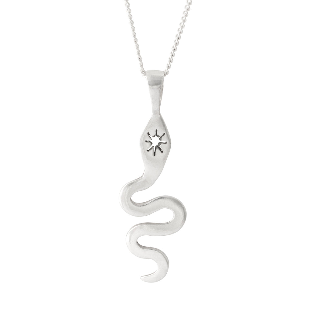 Serpent Pendant Necklace